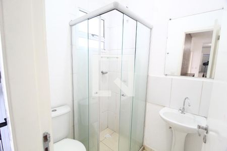 Banheiro Social de casa de condomínio para alugar com 3 quartos, 90m² em Aclimação, Uberlândia