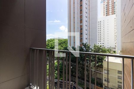 Varanda/Vista de kitnet/studio para alugar com 1 quarto, 40m² em Pinheiros, São Paulo