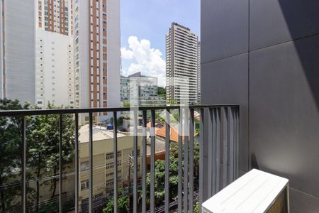 Varanda/Vista de kitnet/studio para alugar com 1 quarto, 40m² em Pinheiros, São Paulo