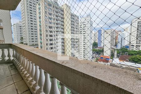 varanda de apartamento para alugar com 3 quartos, 127m² em Centro, Guarujá