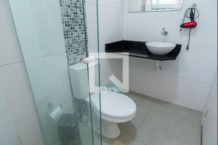 Banheiro da Suíte de apartamento à venda com 3 quartos, 90m² em Bela Vista, São Paulo