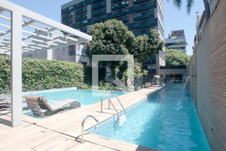 Área Comum - Piscina de kitnet/studio à venda com 1 quarto, 35m² em Mont’serrat, Porto Alegre