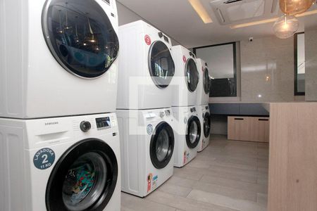 Área Comum - Lavanderia de kitnet/studio à venda com 1 quarto, 35m² em Mont’serrat, Porto Alegre