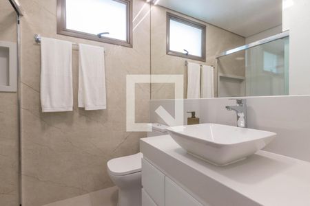 Banheiro de apartamento à venda com 3 quartos, 87m² em São Pedro, Belo Horizonte