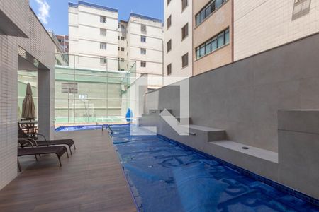 Área comum - Piscina de apartamento à venda com 3 quartos, 87m² em São Pedro, Belo Horizonte