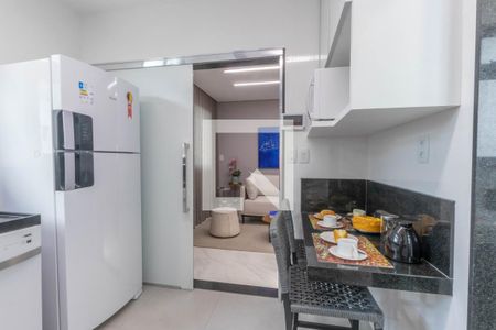 Cozinha de apartamento à venda com 3 quartos, 87m² em São Pedro, Belo Horizonte