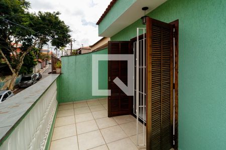 Varanda da Suíte 2 de casa à venda com 4 quartos, 260m² em Vila Ede, São Paulo