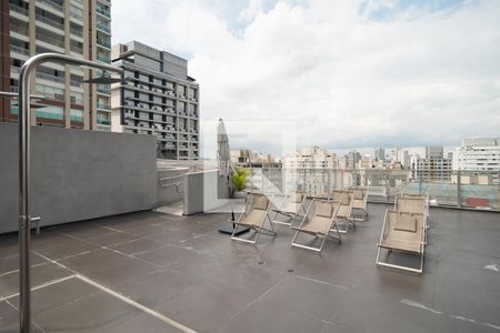 Área comum de kitnet/studio para alugar com 0 quarto, 20m² em Bela Vista, São Paulo