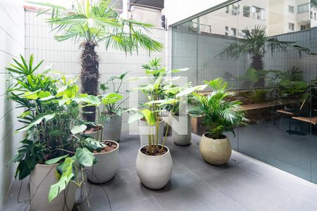 Área comum de kitnet/studio para alugar com 0 quarto, 20m² em Bela Vista, São Paulo