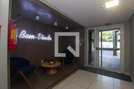 Área comum - Hall de entrada de apartamento à venda com 1 quarto, 31m² em Cidade Baixa, Porto Alegre