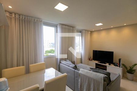 Sala de jantar de apartamento à venda com 1 quarto, 34m² em Santo Amaro, São Paulo