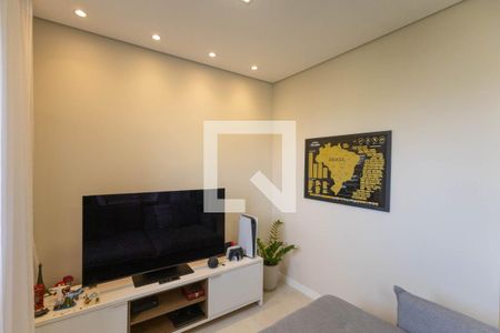 Sala de estar de apartamento à venda com 1 quarto, 34m² em Santo Amaro, São Paulo