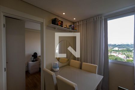 Sala de jantar de apartamento à venda com 1 quarto, 34m² em Santo Amaro, São Paulo