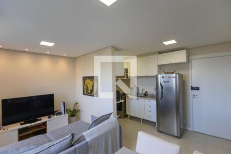 Sala de jantar de apartamento à venda com 1 quarto, 34m² em Santo Amaro, São Paulo