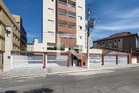 Fachada do Prédio de apartamento para alugar com 2 quartos, 46m² em Vila Caiçara, Praia Grande
