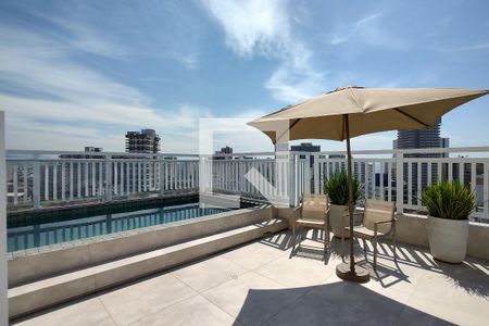 Área comum - Piscina de apartamento para alugar com 2 quartos, 46m² em Vila Caiçara, Praia Grande