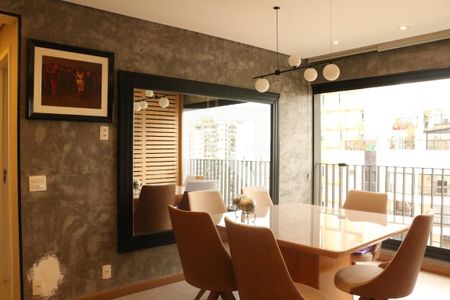 Sala e Cozinha Integrada de apartamento à venda com 2 quartos, 63m² em Perdizes, São Paulo