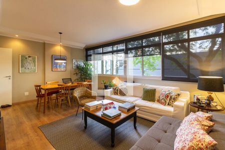 Sala de apartamento à venda com 3 quartos, 110m² em Jardim Paulista, São Paulo