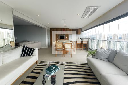 Sala de apartamento à venda com 3 quartos, 173m² em Vila Leopoldina, São Paulo