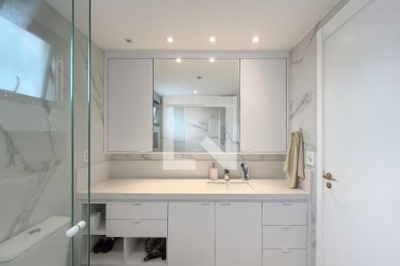 Banheiro da Suíte 1 de apartamento à venda com 3 quartos, 173m² em Vila Leopoldina, São Paulo