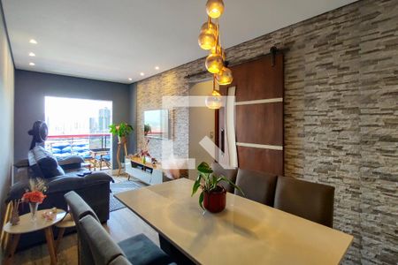 Sala de apartamento para alugar com 2 quartos, 67m² em Vila Assuncao, Praia Grande