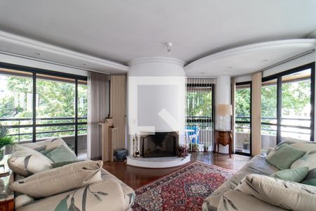 Sala de apartamento à venda com 3 quartos, 215m² em Perdizes, São Paulo