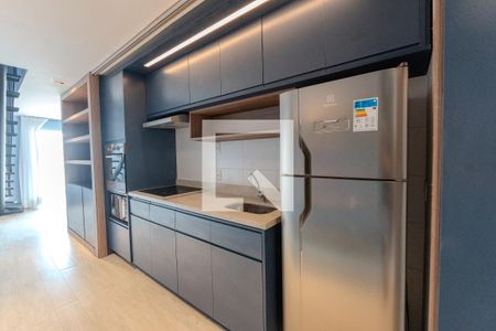 Cozinha de apartamento para alugar com 1 quarto, 97m² em Centro Histórico de São Paulo, São Paulo