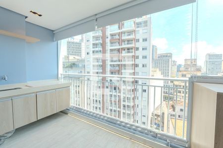 Varanda de apartamento para alugar com 1 quarto, 97m² em Centro Histórico de São Paulo, São Paulo