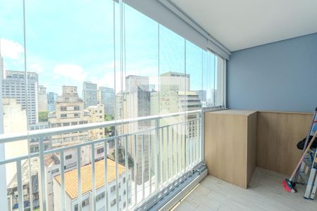 Varanda de apartamento para alugar com 1 quarto, 97m² em Centro Histórico de São Paulo, São Paulo