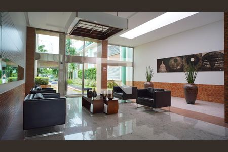 Hall de entrada de apartamento para alugar com 3 quartos, 107m² em Trindade, Florianópolis