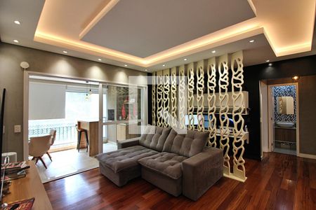 Sala de apartamento à venda com 3 quartos, 116m² em Baeta Neves, São Bernardo do Campo