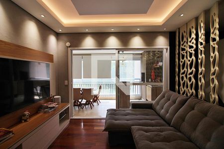 Sala de apartamento à venda com 3 quartos, 116m² em Baeta Neves, São Bernardo do Campo