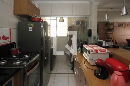 Cozinha de apartamento à venda com 2 quartos, 55m² em Jardim Ibitirama, São Paulo