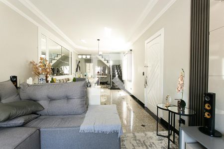 Sala de casa à venda com 3 quartos, 338m² em Jardim Textil, São Paulo