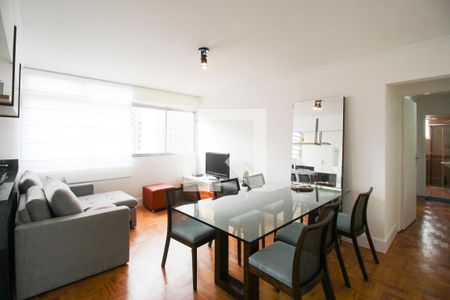 Sala de apartamento à venda com 2 quartos, 84m² em Vila Olímpia, São Paulo