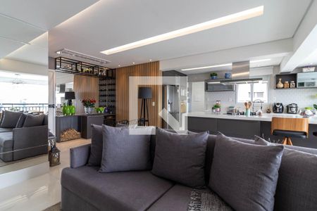 Sala de Estar de apartamento à venda com 3 quartos, 108m² em Vila Dom Pedro Ii, São Paulo