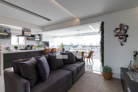 Sala de Estar de apartamento à venda com 3 quartos, 108m² em Vila Dom Pedro Ii, São Paulo