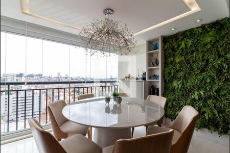 Sala de Jantar de apartamento à venda com 3 quartos, 108m² em Vila Dom Pedro Ii, São Paulo