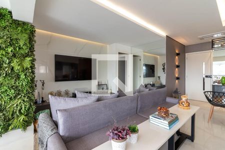 Sala de Estar de apartamento à venda com 3 quartos, 108m² em Vila Dom Pedro Ii, São Paulo