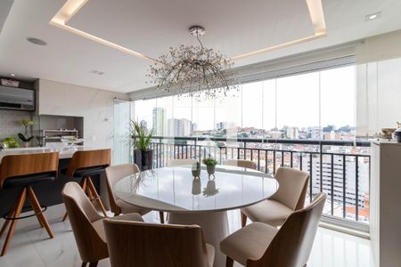Sala de Jantar de apartamento à venda com 3 quartos, 108m² em Vila Dom Pedro Ii, São Paulo