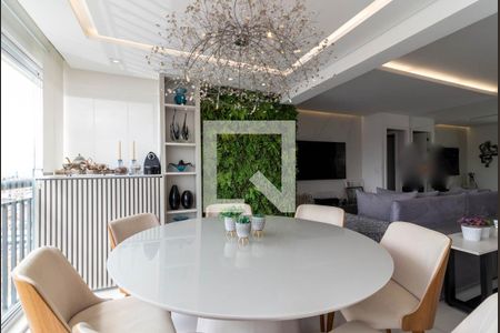 Sala de Jantar de apartamento à venda com 3 quartos, 108m² em Vila Dom Pedro Ii, São Paulo
