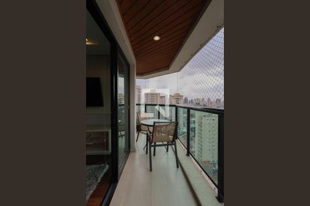 Varanda da sala de apartamento para alugar com 3 quartos, 130m² em Santana, São Paulo