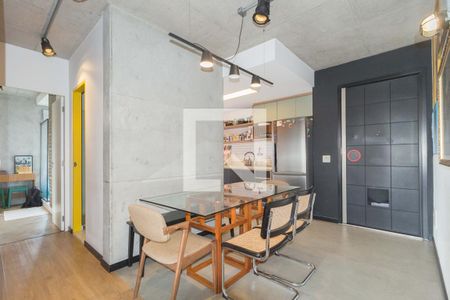Sala de Jantar de apartamento à venda com 2 quartos, 70m² em Vila Regente Feijó, São Paulo