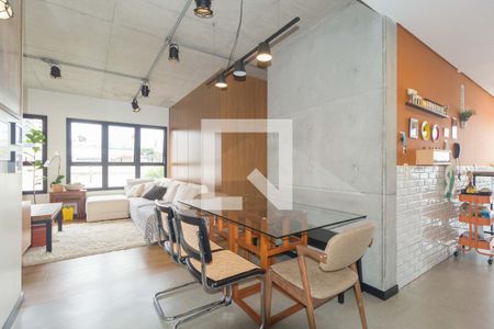 Sala de Jantar de apartamento à venda com 2 quartos, 70m² em Vila Regente Feijó, São Paulo