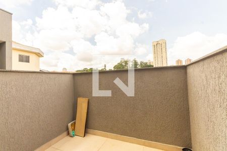 Varanda da Sala de apartamento à venda com 2 quartos, 45m² em Jardim Textil, São Paulo