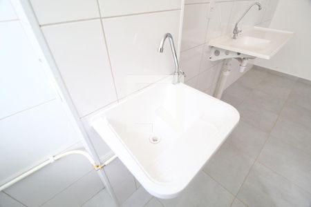 Cozinha e Área de Serviço de apartamento para alugar com 2 quartos, 47m² em Shopping Park, Uberlândia