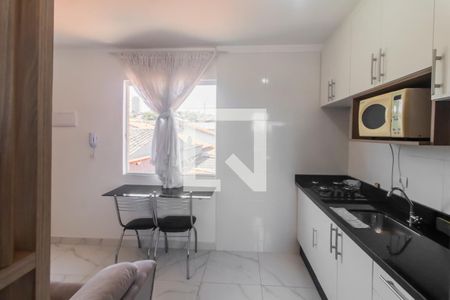 Cozinha de apartamento à venda com 1 quarto, 32m² em Cangaiba, São Paulo