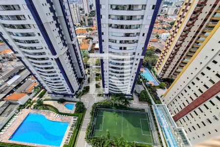 Sacada/Sala/Vista de apartamento à venda com 2 quartos, 86m² em Cambuci, São Paulo