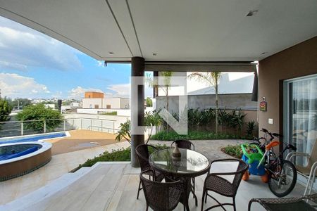 Vista da Sala de Estar de casa de condomínio à venda com 4 quartos, 456m² em Swiss Park, Campinas