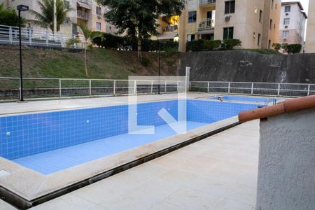 Área comum - Piscina de apartamento à venda com 1 quarto, 51m² em Campo Grande, Rio de Janeiro